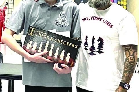 The Altus High School Chess Club won the third annual Southwest Oklahoma High School Chess Championship in Lawton recently. Joshua Ostovich won the Championship game. Courtesy photo