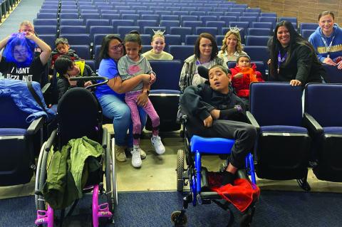 Mrs. Mowdy’s class got to experience a sensory friendly concert recently. Courtesy photo