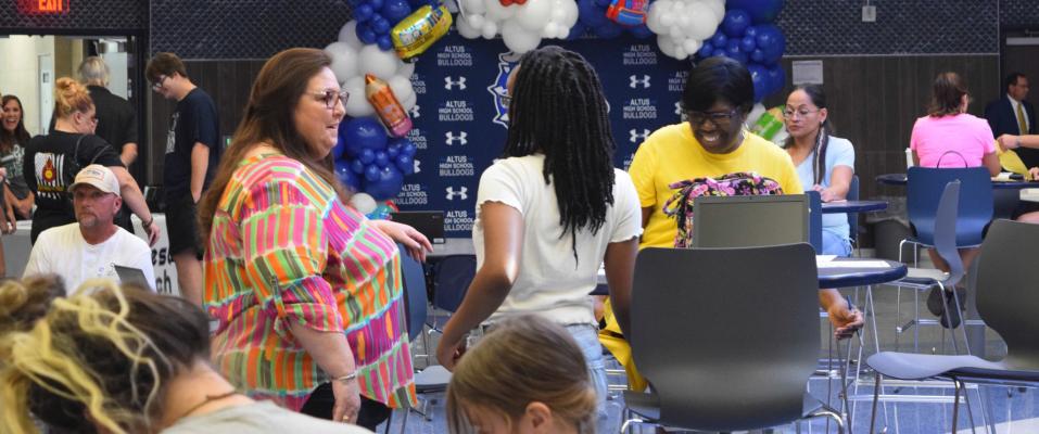 What a great day to be an Altus BULLDOG! We welcomed many new families to Altus Public Schools. We look forward to seeing everyone at Meet the Teacher on Monday, August 7.