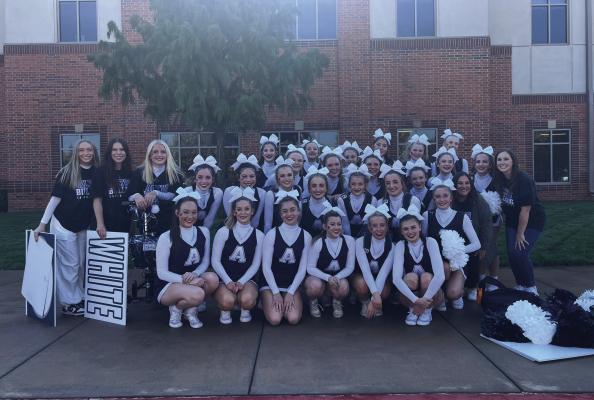 Altus High School cheerleaders participate in Game Day competition