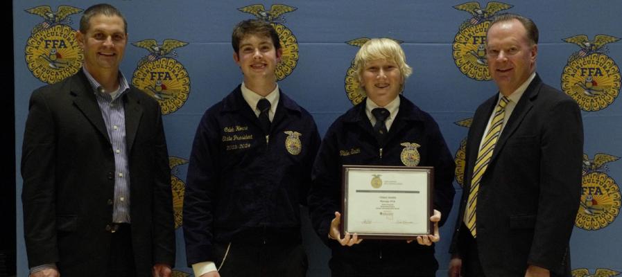 Local FFA member competes in State Quiz Finals