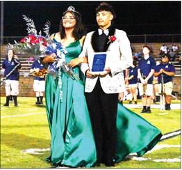 Rosas, Vasquez crowned homecoming royalty