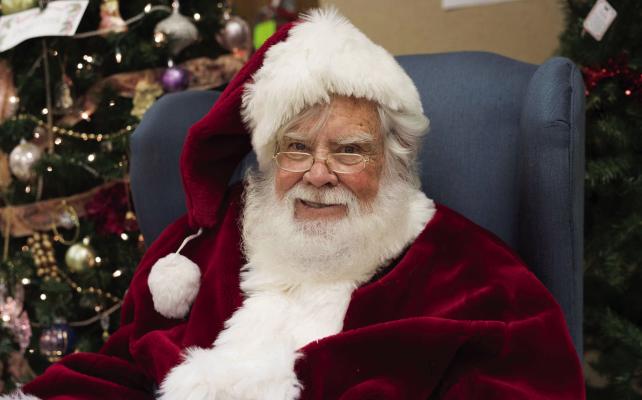 J.M. Cope portrayed Santa Claus in Frederick and Altus and surrounding communities for more than 30 years. Photos by Kathleen Guill | Press-Leader
